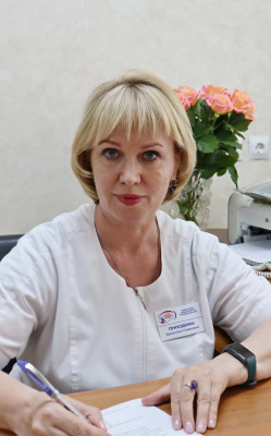 Заместитель главного врача - руководитель Регионального сосудистого центра Приходкина Валентина Семёновна